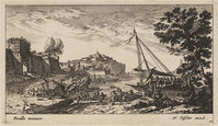 TvB G 5813
<br/>
Landschappen met zeehavens (10)
<br/>
<em>Perelle, Gabriel (1603-1677)</em>
